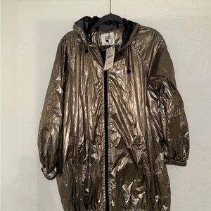 Zara Shimmering Silver Jacket